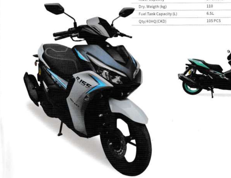 SOMADIF SF155 scooter sport